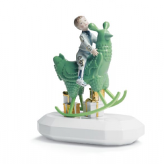 The Rocking Chicken Ride by Jaime Hayon - Fantasy Collection by for LLADRÓ